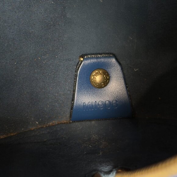Pre-Owned Louis Vuitton Epi Leather Soufflot 30 Vintage Blue - Picture 8 of 12